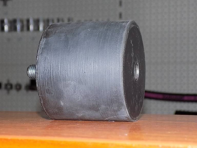 wibroizolator,zageszczarka,poduszka,odbój,poduszka gumowa,wibroizolator walcowy