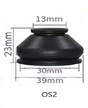 Osłona gumowa sworznia kulowego 13x30x23mm