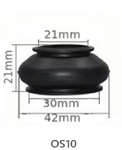 Osłona gumowa na sworzeń 20X30x17,5mm